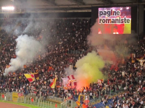 2010-11 Roma-Cluj Curva Sud PR