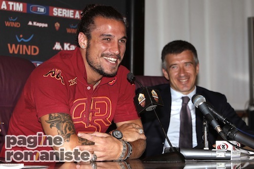 Daniel Osvaldo conferenza stampa PR