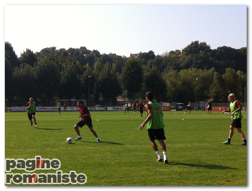 Trigoria allenamento tattico