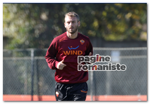 Daniele De Rossi allenamento PR