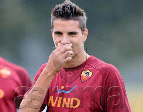 Erik Lamela primo piano asroma