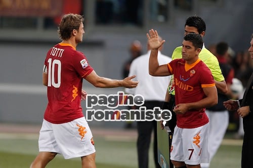 Roma-Atalanta 3-1 Totti Pizarro PR