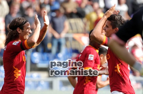 esultanza Osvaldo Lamela Roma-Palermo PR