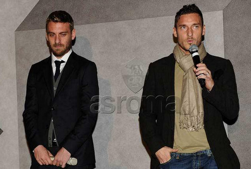 De Rossi Totti MaXXI asroma