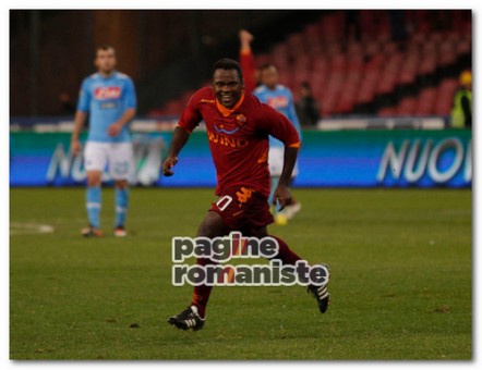 esultanza gol Simplicio Napoli-Roma PR