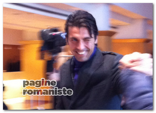 Gigi Buffon Hilton Fiumicino PR