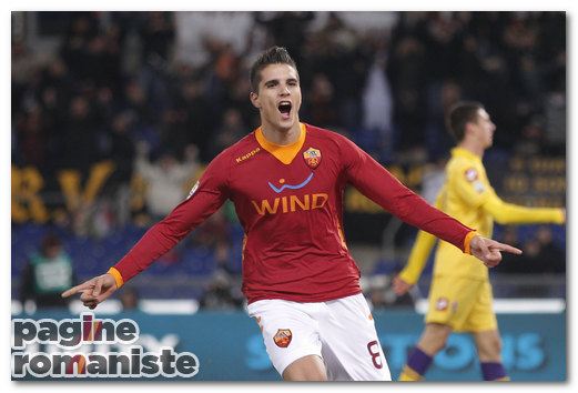 Lamela esultanza Roma-Fiorentina PR