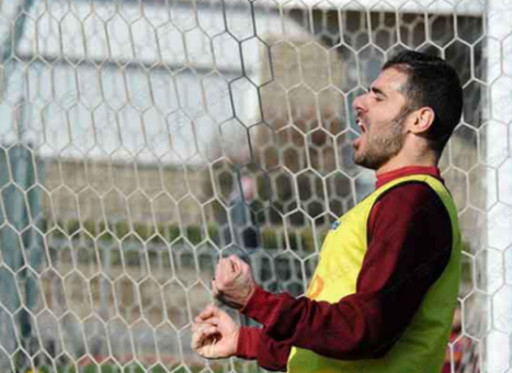 Allenamento Simone Perrotta asroma