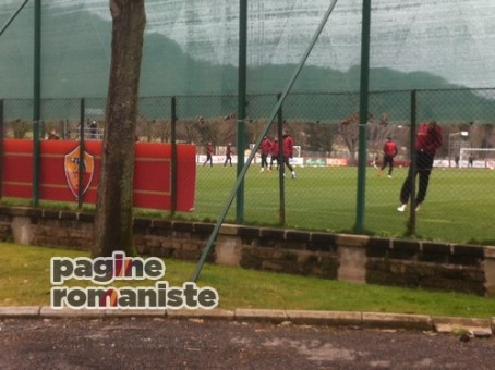 Trigoria allenamenti 11 febbraio 2012