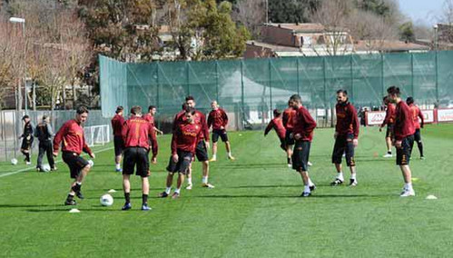 ASRoma_allenamenti
