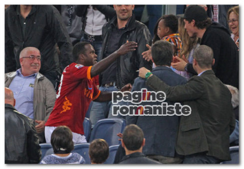 ROma Napoli esultanza Simplicio PR