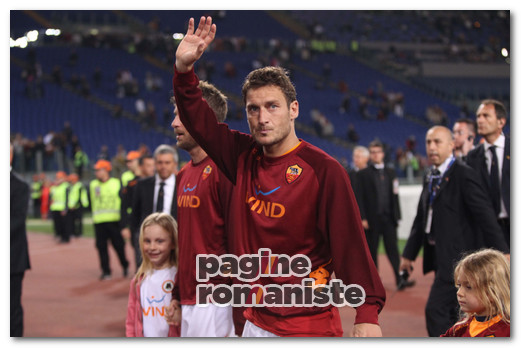 Totti, De Rossi Roma Catania figlie PR