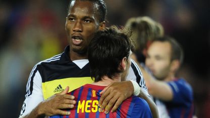 Drogba Messi