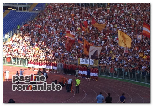 As Roma Open Day foto squadra curva sud PR