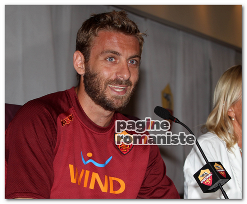 Daniele De Rossi Conferenza stampa PR