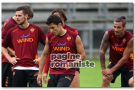Allenamenti Roma – Esercitazioni sulla fase difensiva. Osvaldo e Castan in campo, assenti Stekelenburg e De Rossi. Sabatini a colloquio con la squadra Allenamenti Roma – Esercitazioni sulla fase difensiva. Osvaldo e Castan in campo, assenti Stekelenburg e De Rossi. Sabatini a colloquio con la squadra