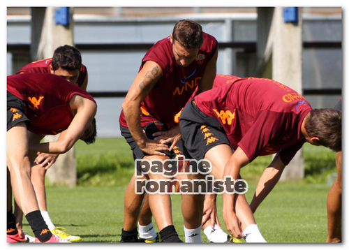 Totti Roma ritiro Irdning PR