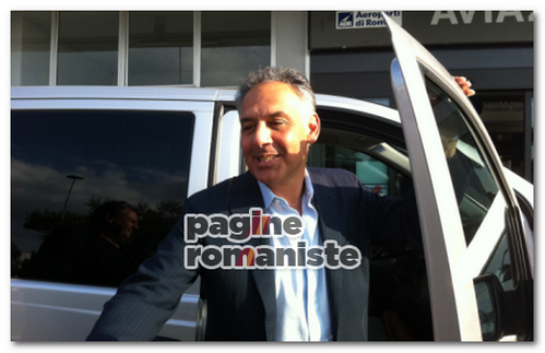 James Pallotta Ciampino aeroporto PR