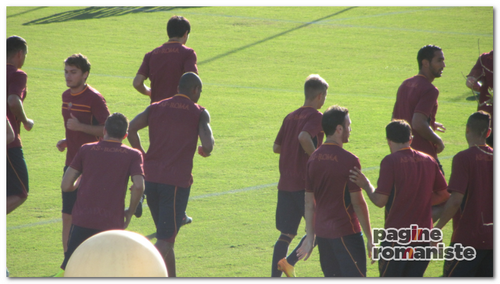 Roma_allenamento