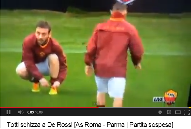 video_totti_schizza_de_rossi_parma_roma