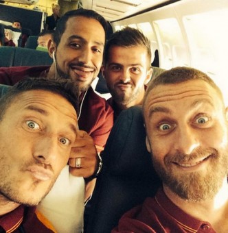Benatia_Totti_DeRossi_Pjanic_Roma_USA