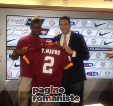 Yanga-Mbiwa_presentazione_Roma