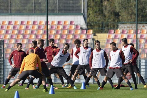 Allenamento_totti_Pjanic_astori_manolas