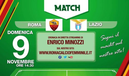 derby roma calcio femminile