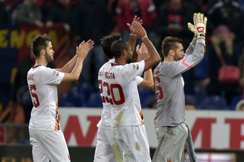 GENOA ROMA ESULTANZA alla fine (tedeschi)