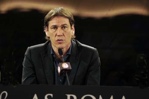 RUDI GARCIA  CONFERENZA PRE ROMA EMPOLI DI CAMPIONATO