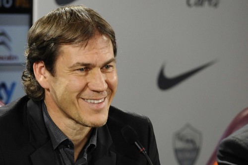 GARCIA ALLA VIGILA DI FIORENTINA ROMA