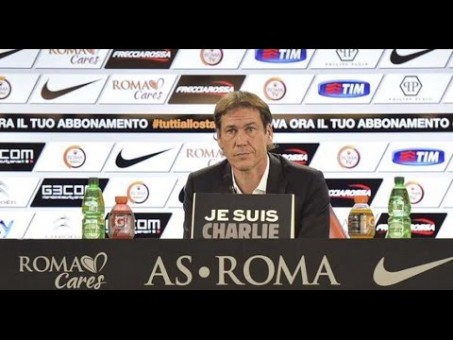 Video thumbnail for youtube video Roma-Lazio, conferenza Garcia: "Sono francese e sono in lutto. Vogliamo essere primi dopo il derby. Maicon sta molto meglio. Destro rimarrà a Roma" - VIDEO HD | Pagine Romaniste