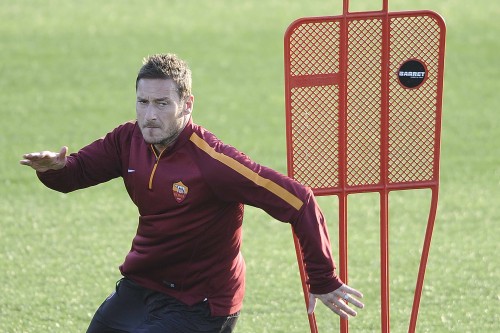 TOTTI 3 VIGILIA EUROPA LEAGUE