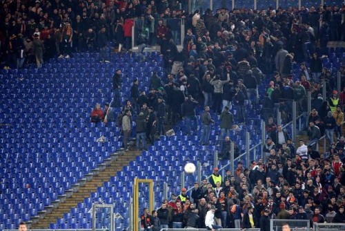 Soccer: Europa League, Roma-Fiorentina