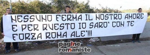 striscione_Trigoria