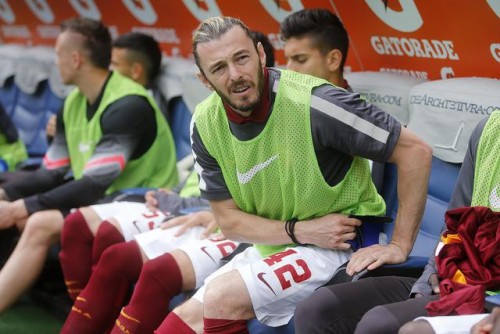 Soccer: Roma-Napoli; Balzaretti on the bench