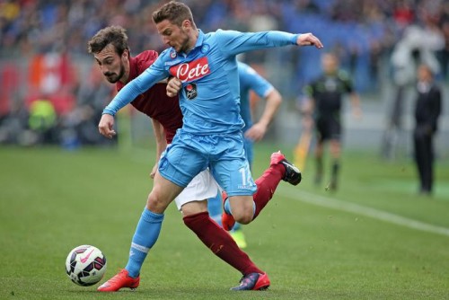 Soccer: serie A, Roma-Napoli