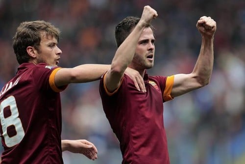 Soccer: serie A, Roma-Napoli