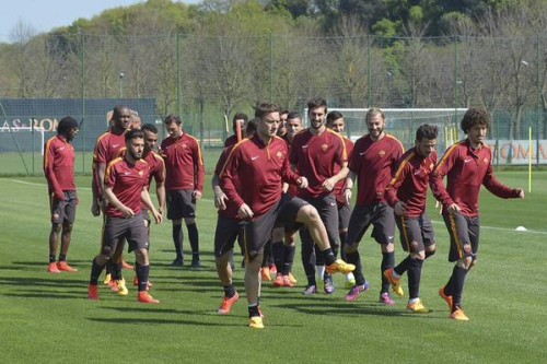 allenamento-roma-trigoria