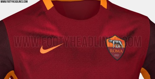 maglia as roma 2 2015 2016