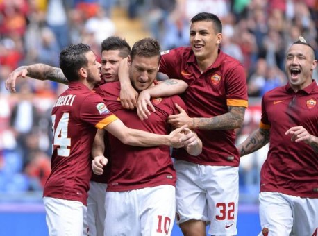 roma-atalanta-totti-esultanza-paredes-florenzi