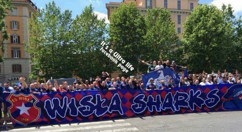 Tifosi_WislaCracovia_Lazio_Roma_derby