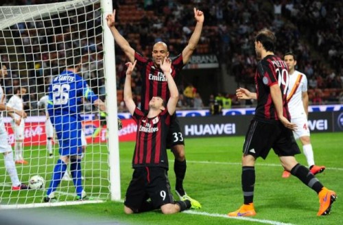 milan-roma-destro-gol-esultanza