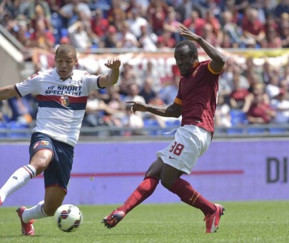 roma-genoa-doumbia-tiro-gol
