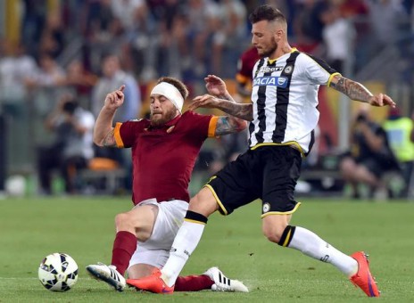 Soccer: Serie A; Roma-Udinese