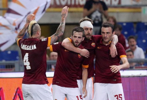 Soccer: serie A, Roma-Udinese
