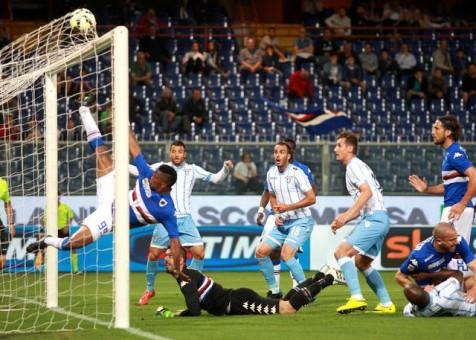 Soccer: Serie A; Sampdoria-Lazio