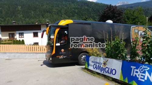 pullman roma arrivo pinzolo