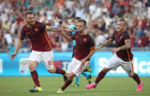 roma-juve-pjanic de rossi nainggolan