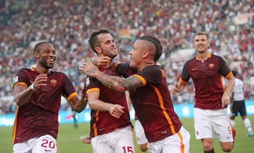 roma-juve- pjanic nainggolan keita gol